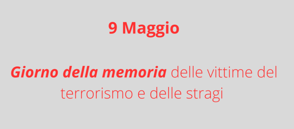 Giorno memoria vittime del terrorismo